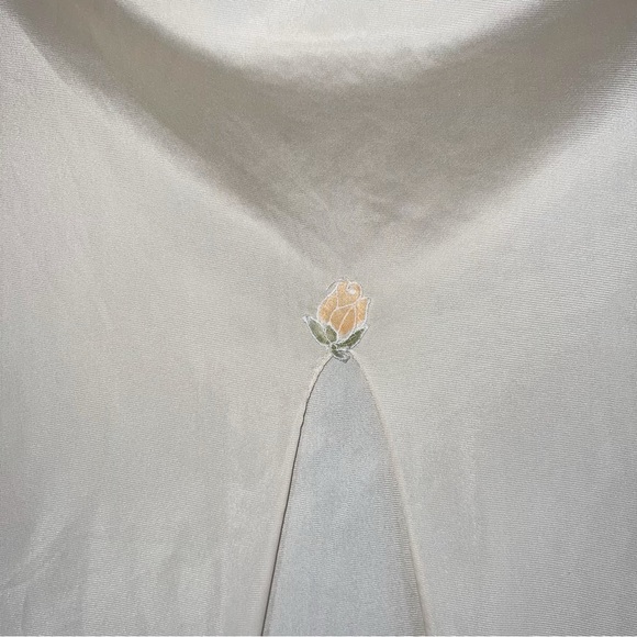 Antron Nylon Slip Skirt 80s Vintage Size Small/Medium - Picture 3 of 5